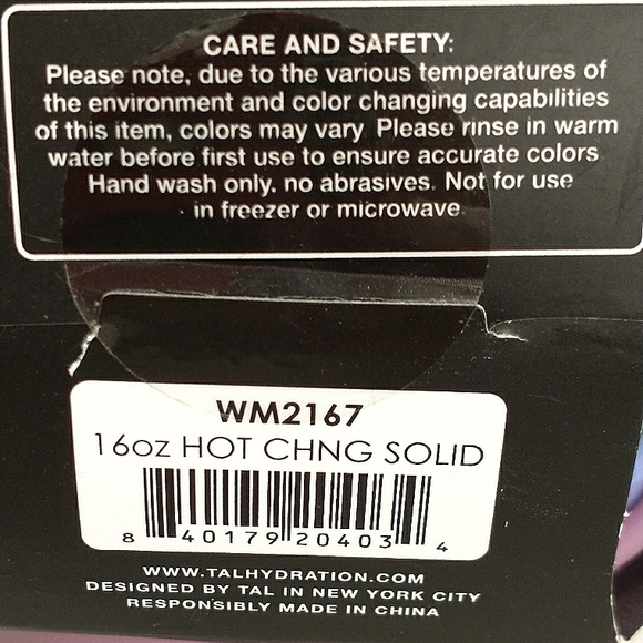 New Tal Brand 4 Pack 16 Oz. Reusable Color Changing To-Go Hot Cups W/Lids - Picture 4 of 5